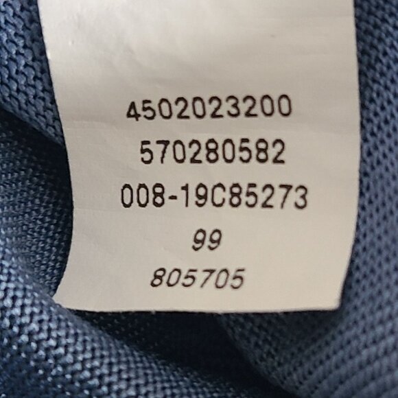 Chicos Women's Size L Blue Dolman Sleeve V-Neck Top Modal Poly Blend Size 2 - Picture 7 of 8